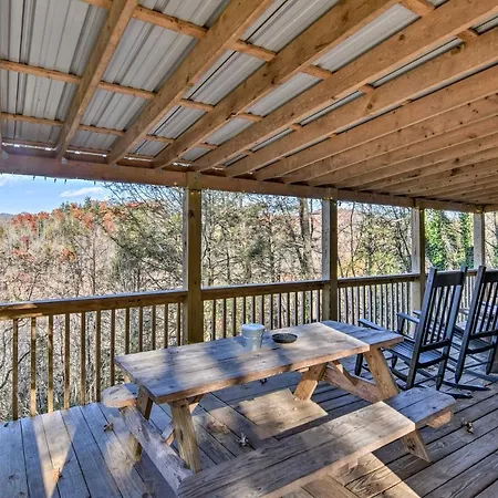 Natures Retreat With Hot Tub 7 Mi To Bryson City Whittier Exterior photo